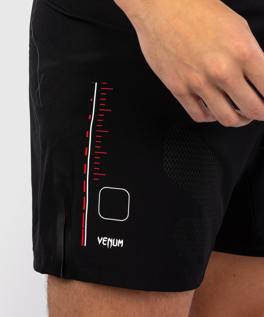 venum tactical xt fightshorts - blackfire red