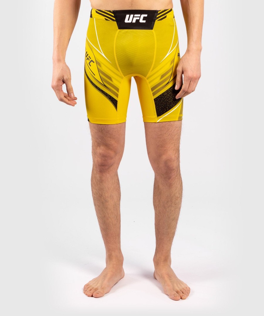 ufc venum authentic fight night men vale tudo shorts - short fit - yellow