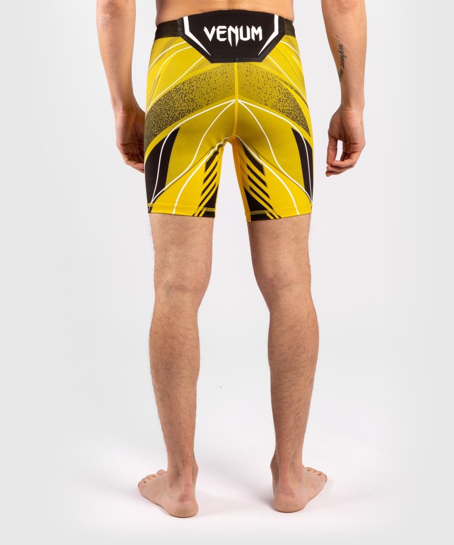 ufc venum authentic fight night men vale tudo shorts - short fit - yellow
