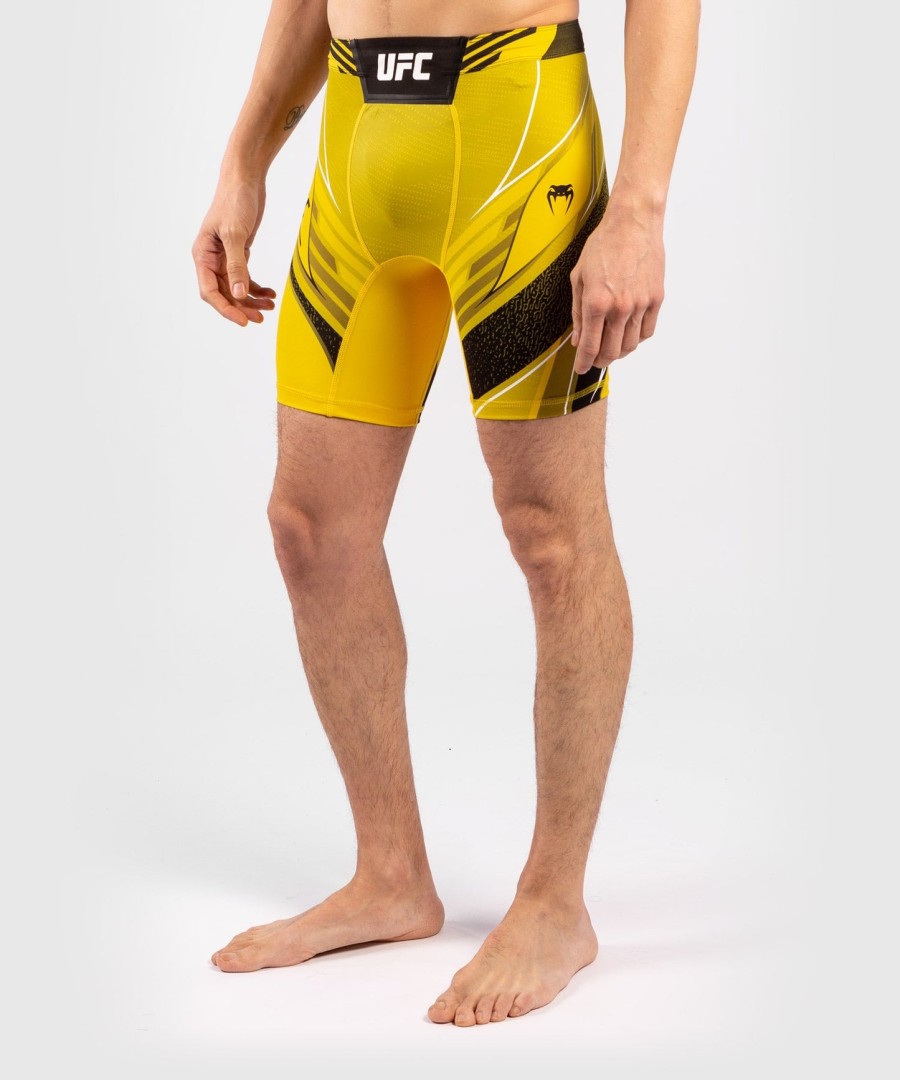 ufc venum authentic fight night men vale tudo shorts - short fit - yellow