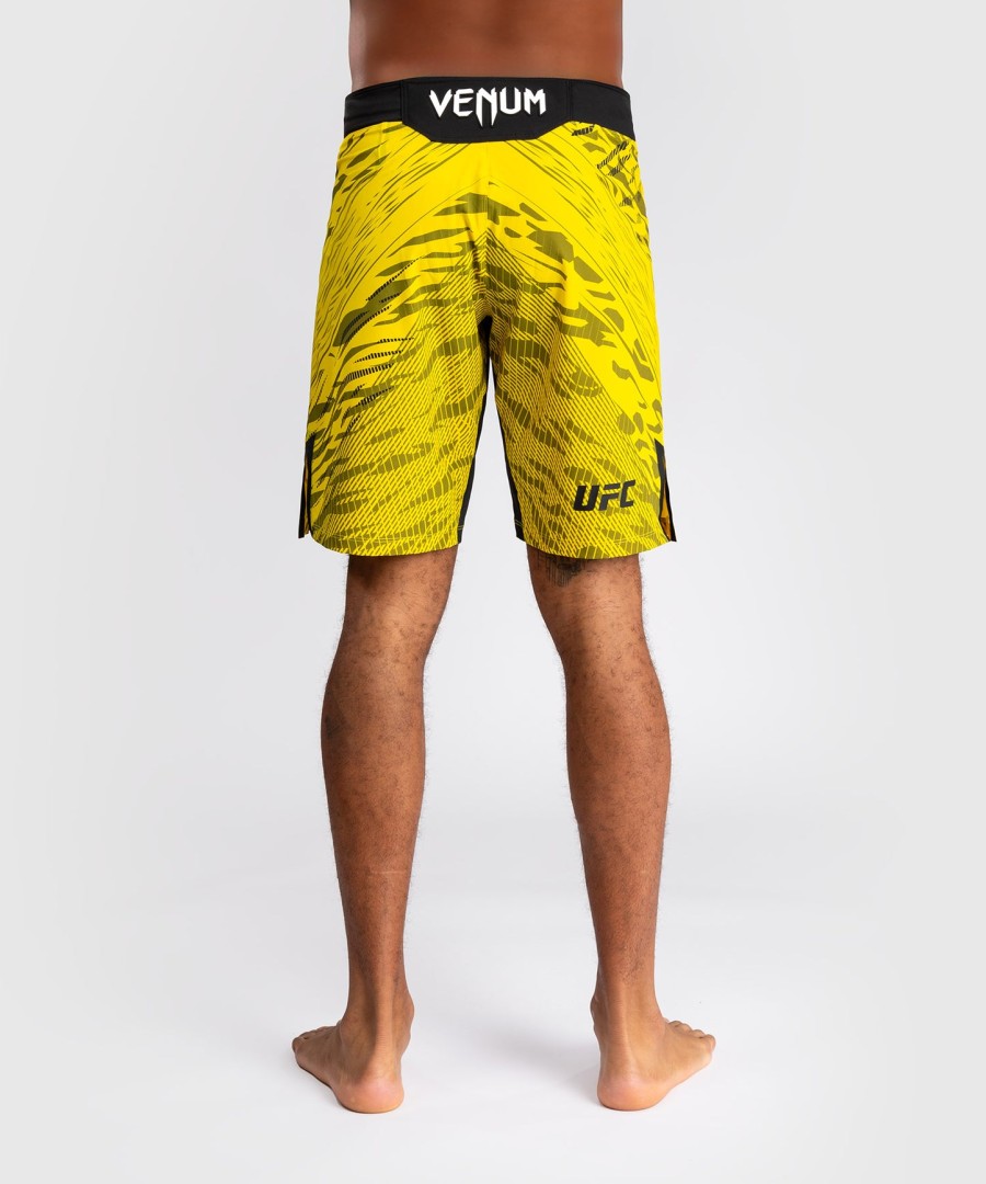 ufc fusion by venum authentic fight night men fight short - long fit - yellow
