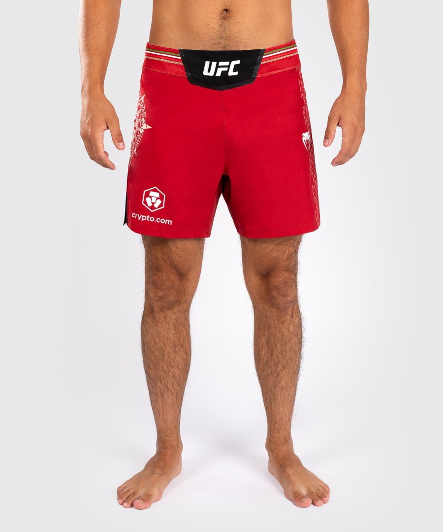 noche ufc by venum authentic fight night men fight short - short fit - red
