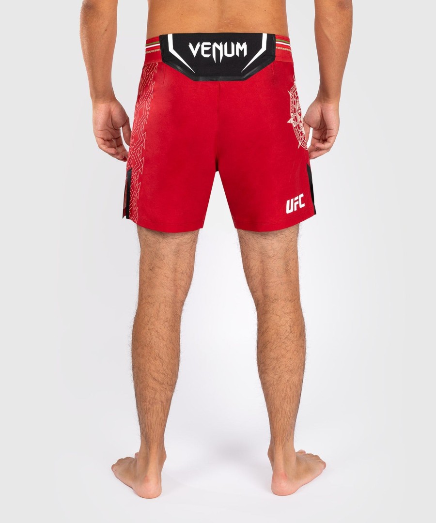 noche ufc by venum authentic fight night men fight short - short fit - red