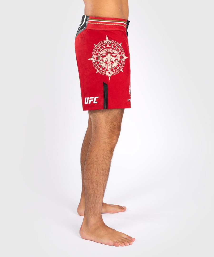 noche ufc by venum authentic fight night men fight short - short fit - red