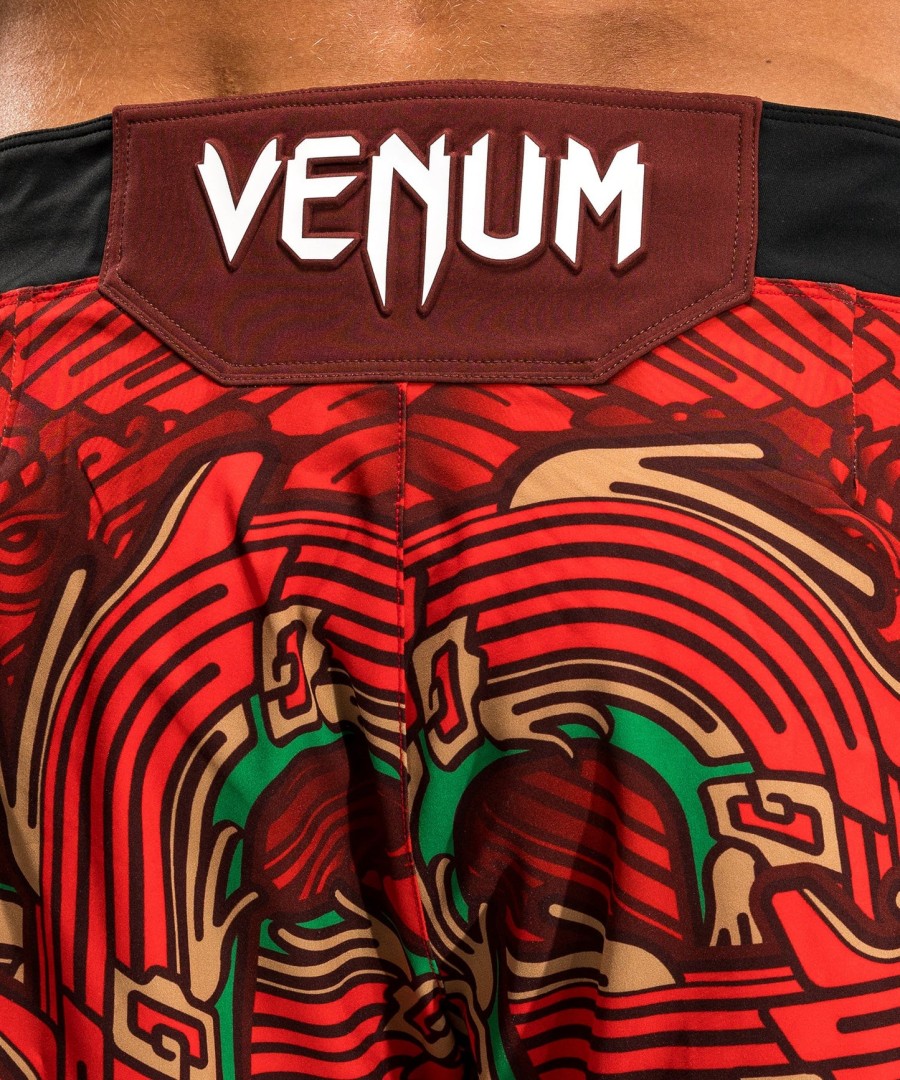 men ufc unrivaled by venum red brandon moreno short fit fight short