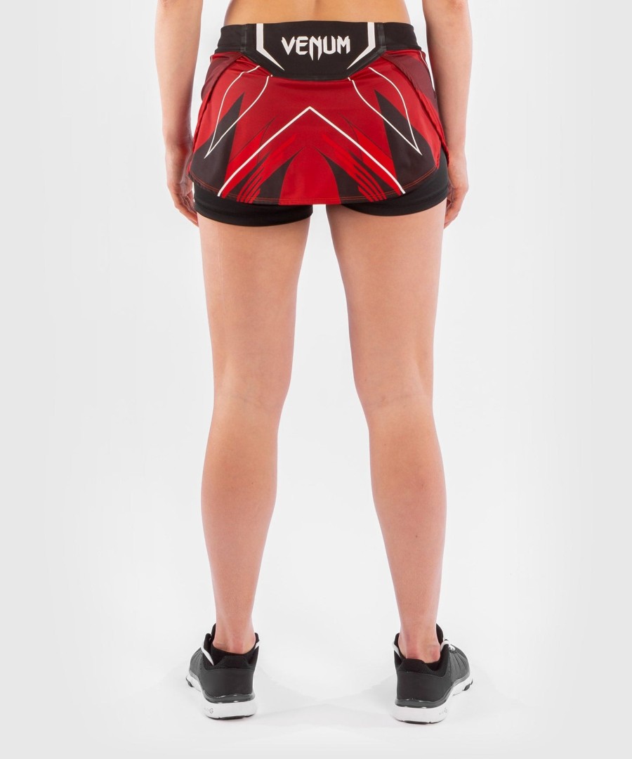 ufc venum authentic fight night women skort - red