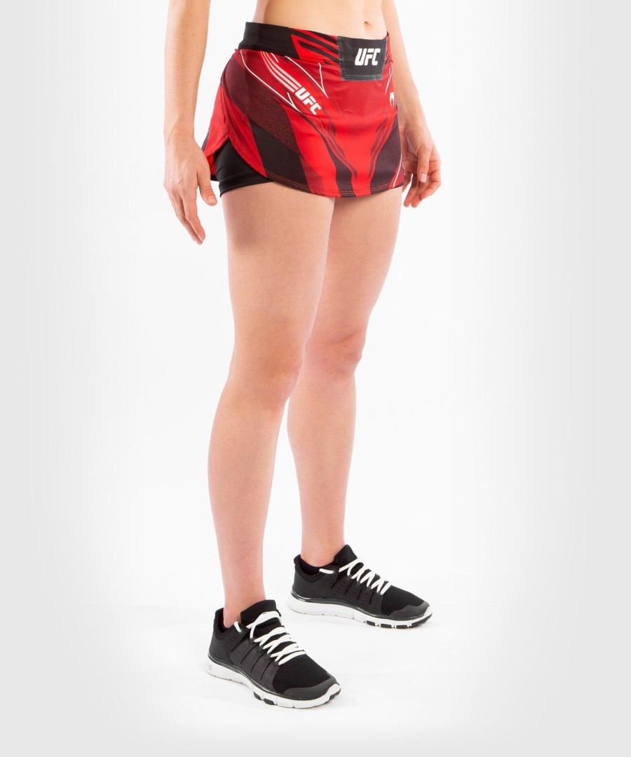 ufc venum authentic fight night women skort - red