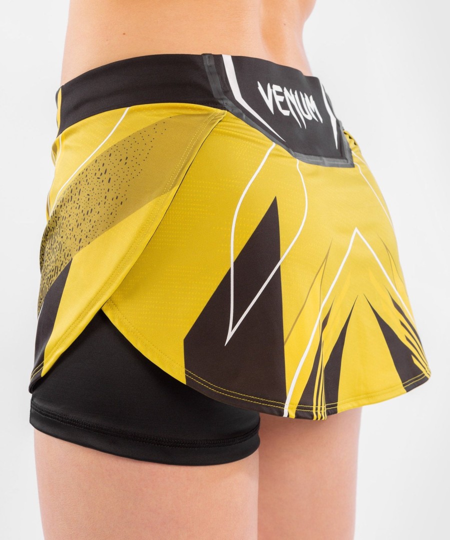 ufc venum authentic fight night women skort - yellow