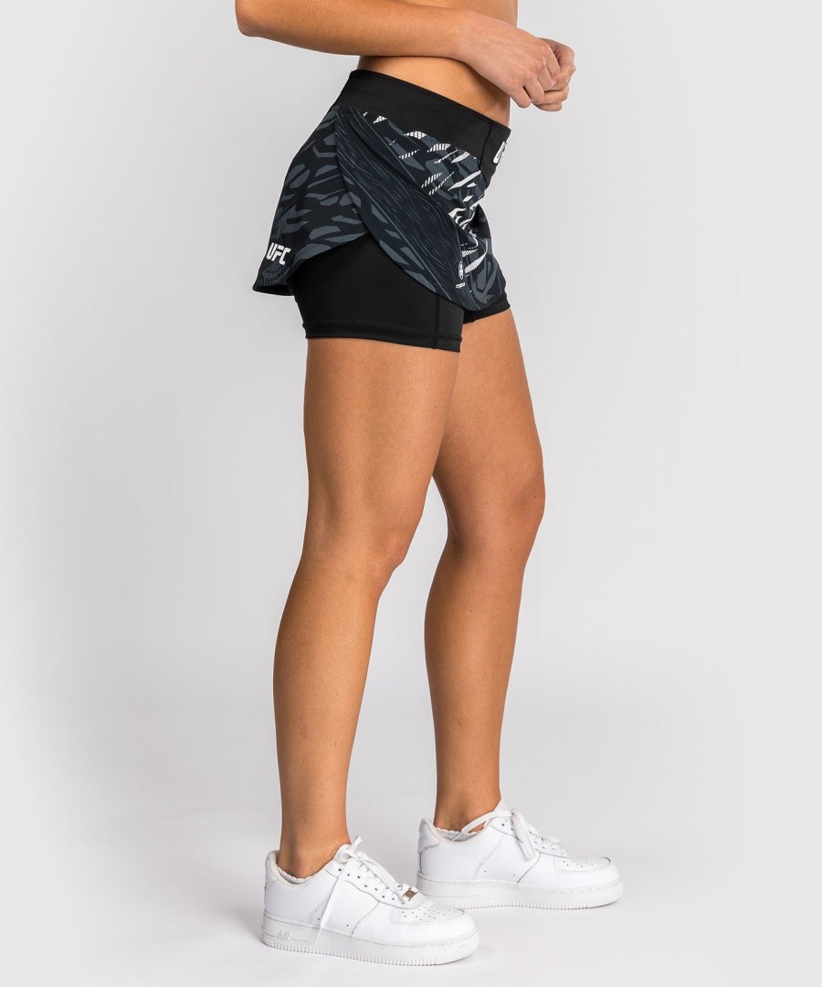 ufc fusion by venum authentic fight night women skort - black