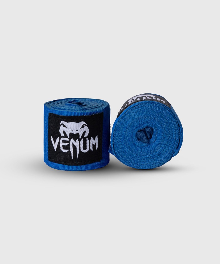 venum kontact boxing hand wraps - blue - 2.5m 98 in