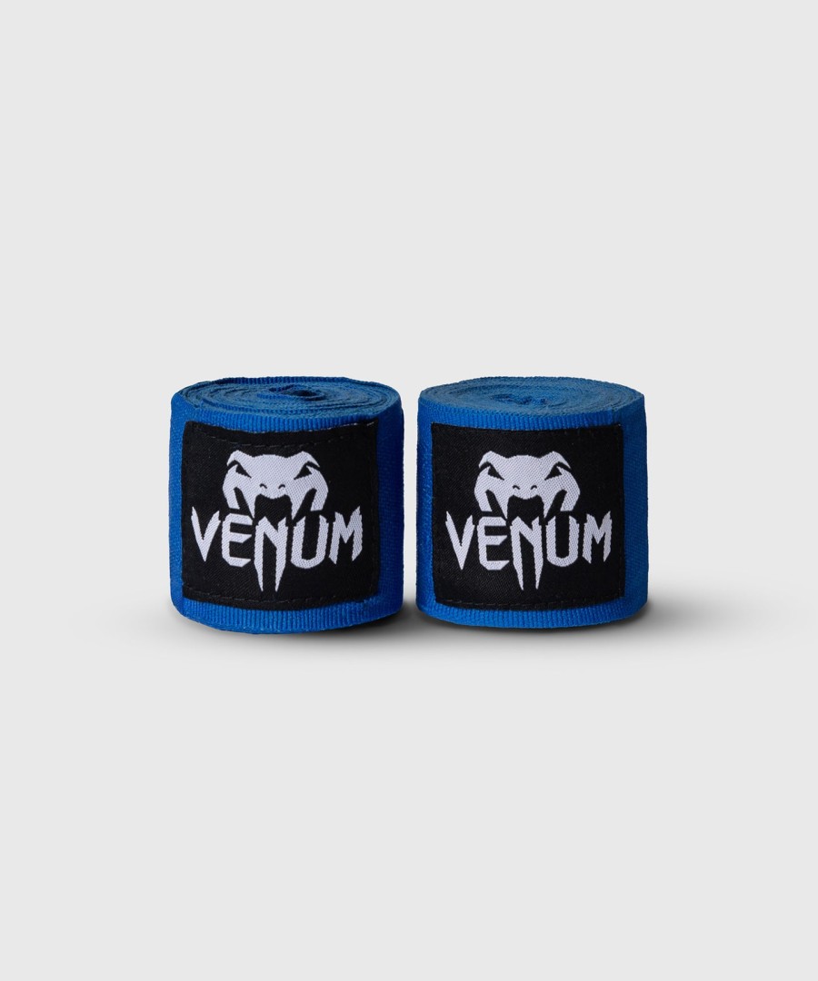 venum kontact boxing hand wraps - blue - 2.5m 98 in