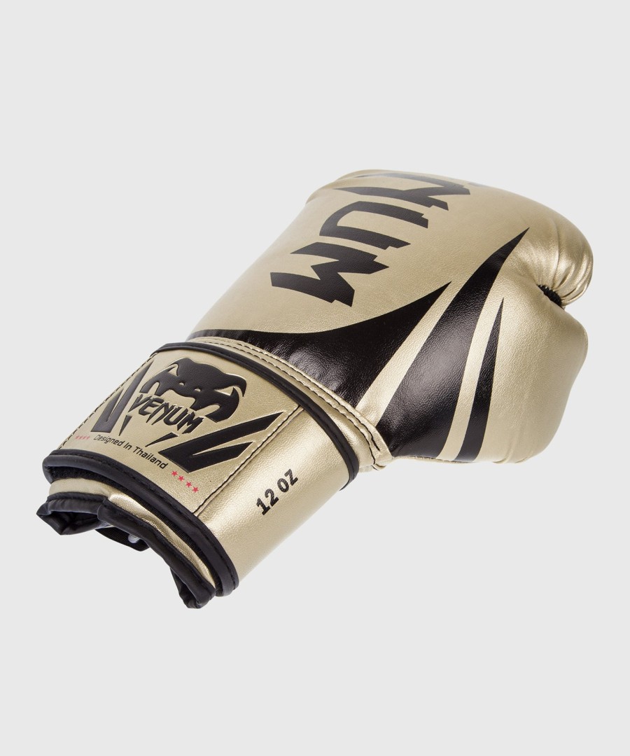 venum challenger 2.0 boxing gloves - gold