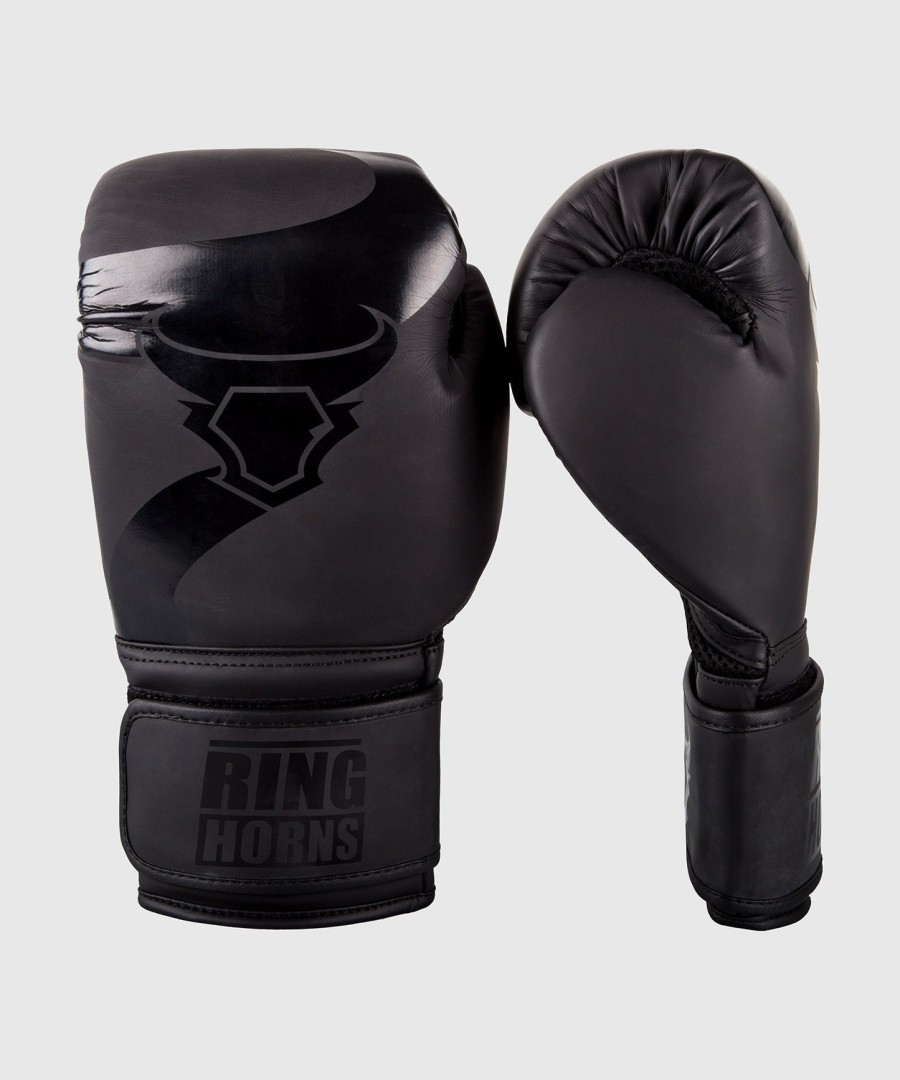 ringhorns charger boxing gloves - blackblack