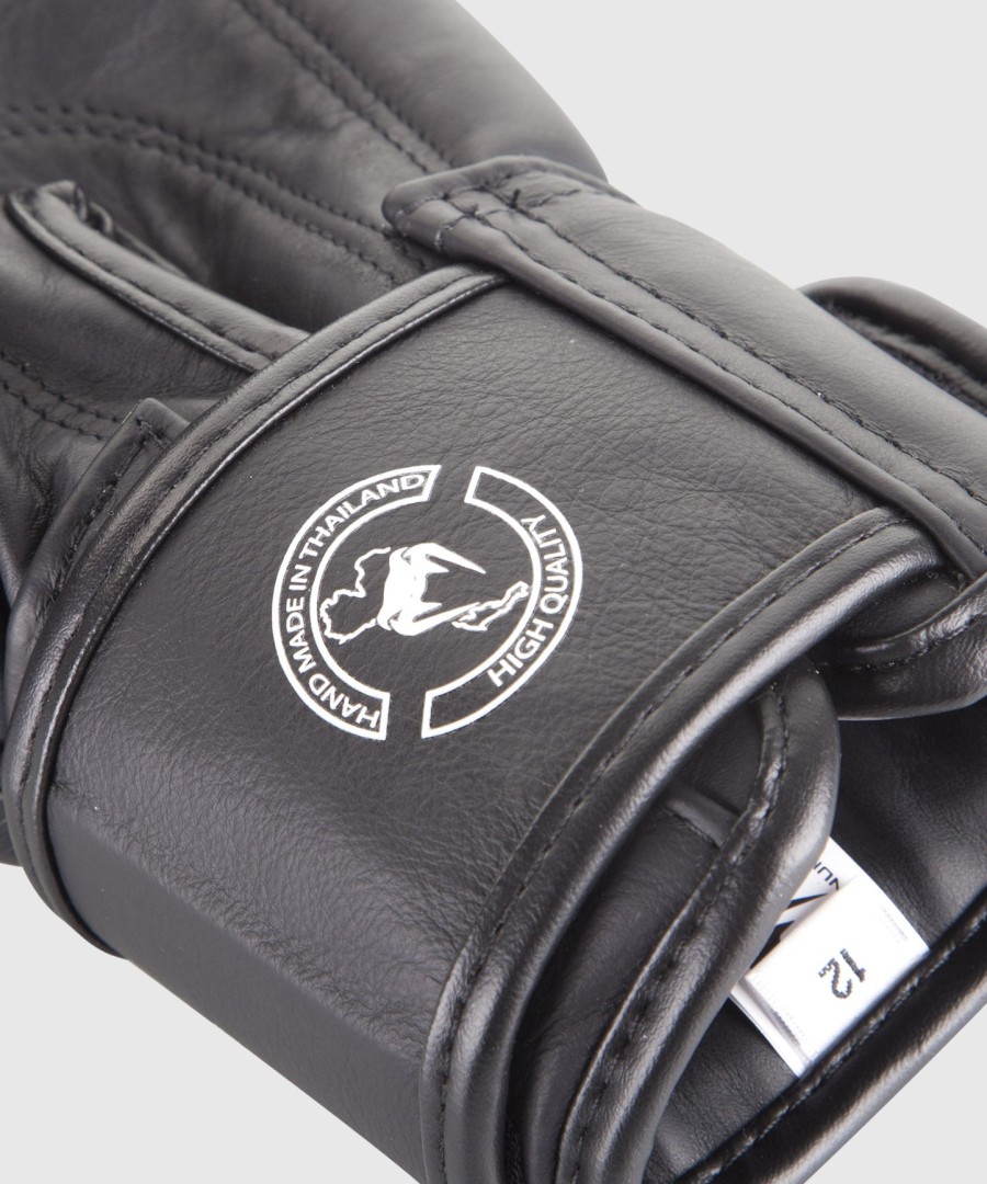 venum bangkok spirit boxing gloves - nappa leather - black