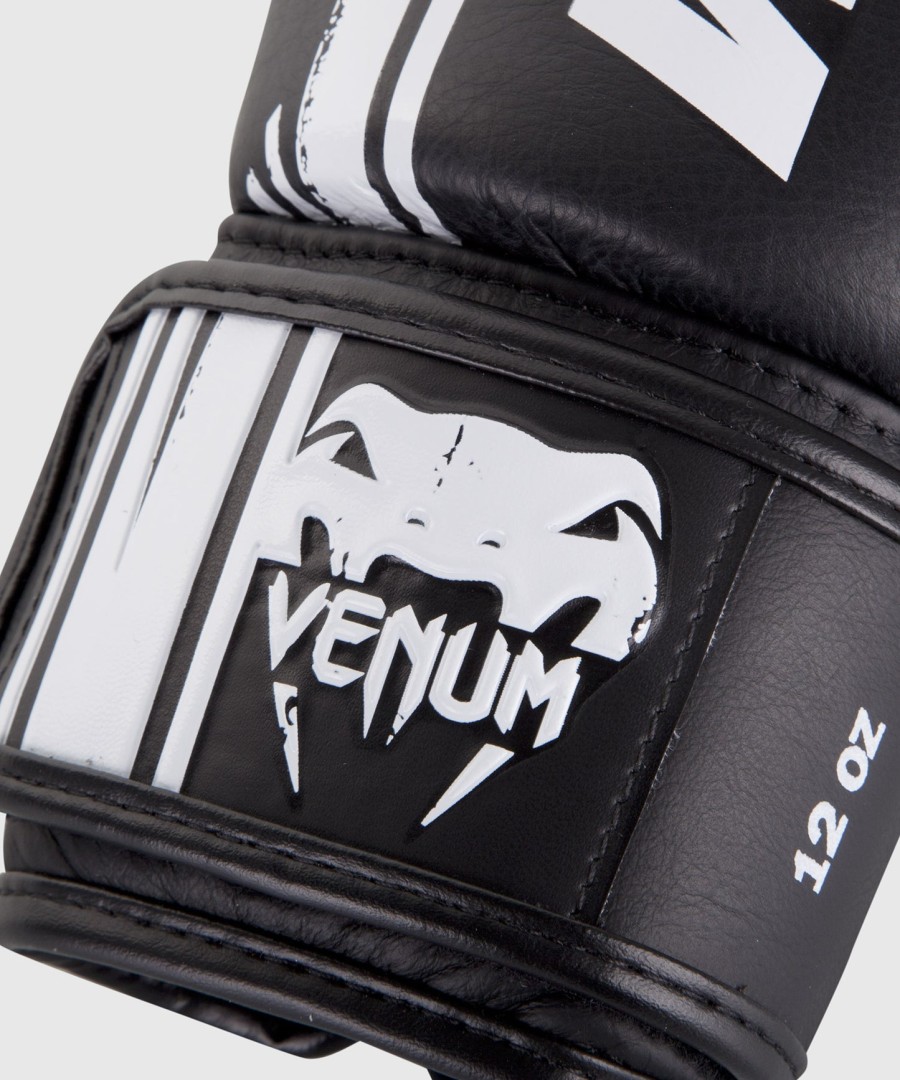 venum bangkok spirit boxing gloves - nappa leather - black