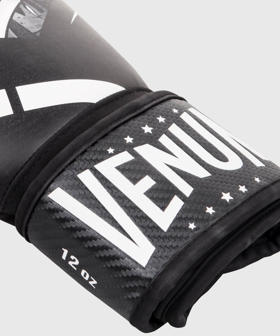 venum devil boxing gloves - whiteblack
