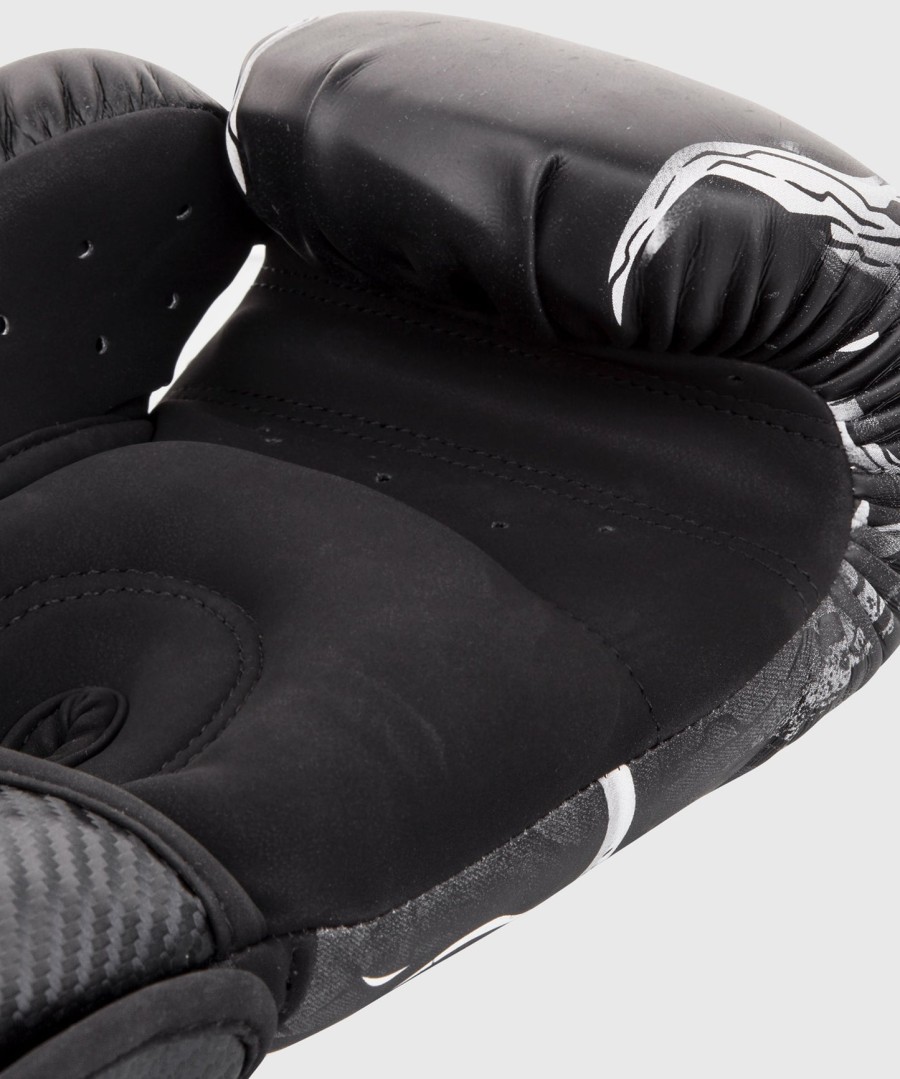 venum devil boxing gloves - whiteblack