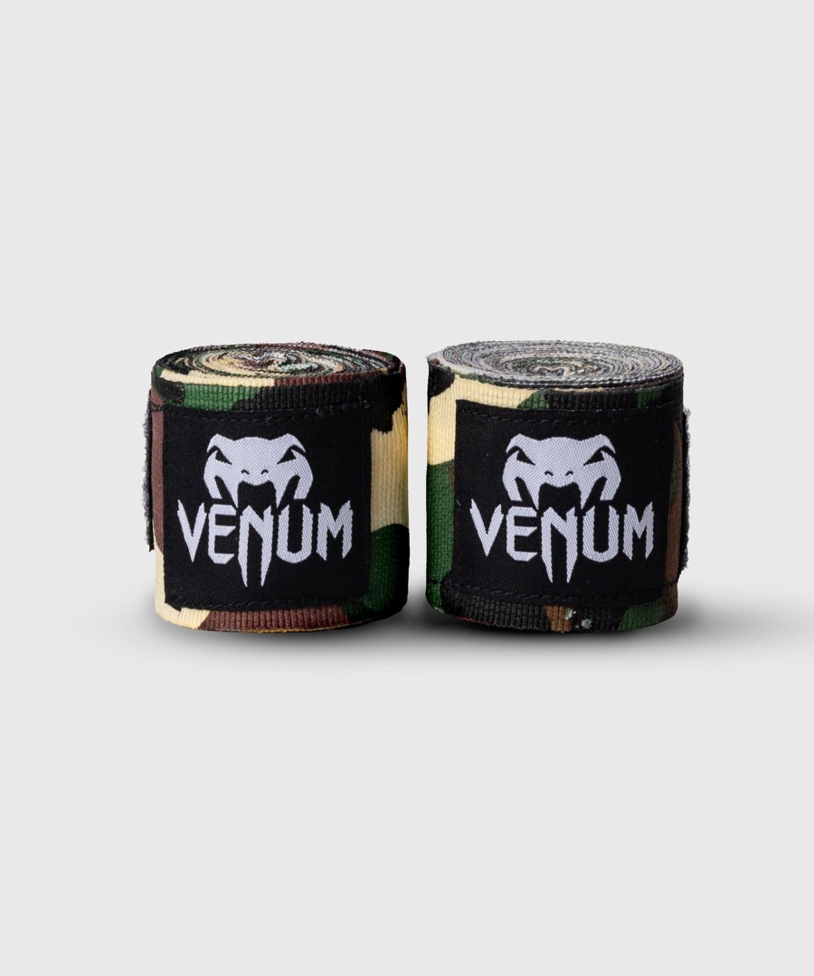 venum kontact boxing hand wraps - forest camo - 2.5m 98 in