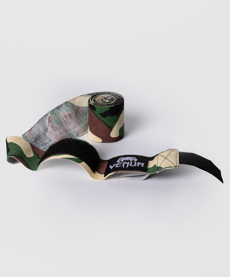 venum kontact boxing hand wraps - forest camo - 2.5m 98 in