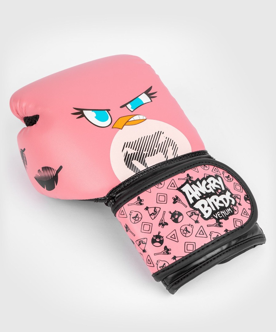 venum angry birds boxing gloves - for kids - pink