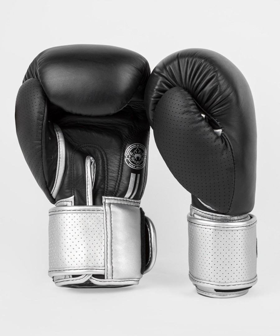 venum power 2.0 boxing gloves - blacksilver