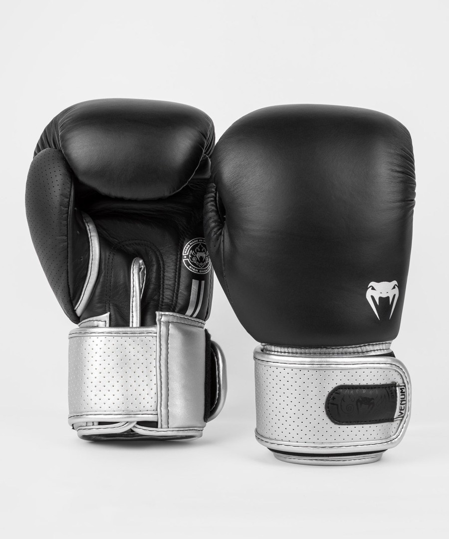 venum power 2.0 boxing gloves - blacksilver