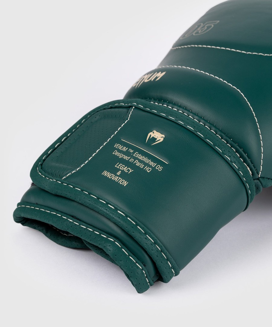 venum impact evo boxing gloves - emerald green