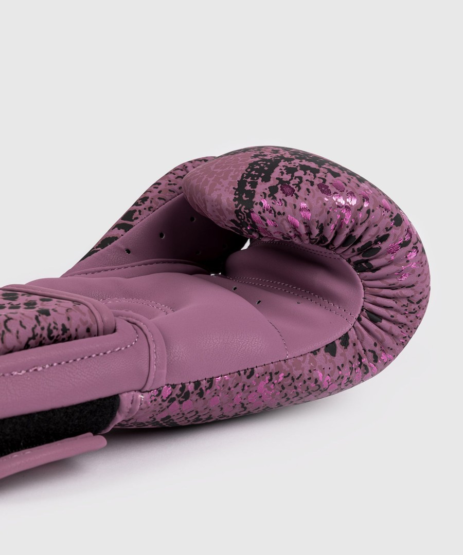 venum amazonia boxing gloves - purple