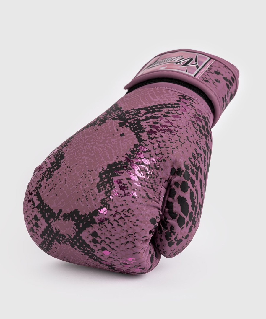 venum amazonia boxing gloves - purple