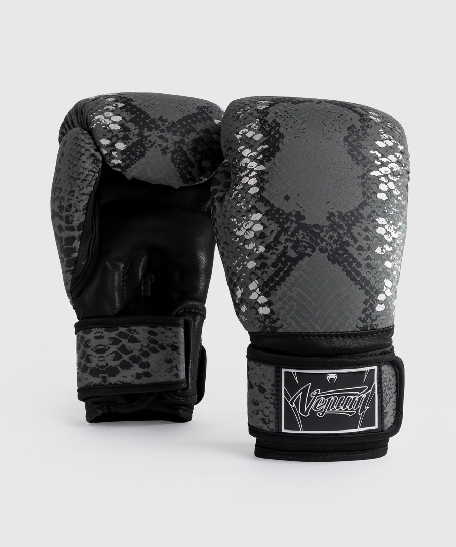 venum amazonia boxing gloves - dark grey