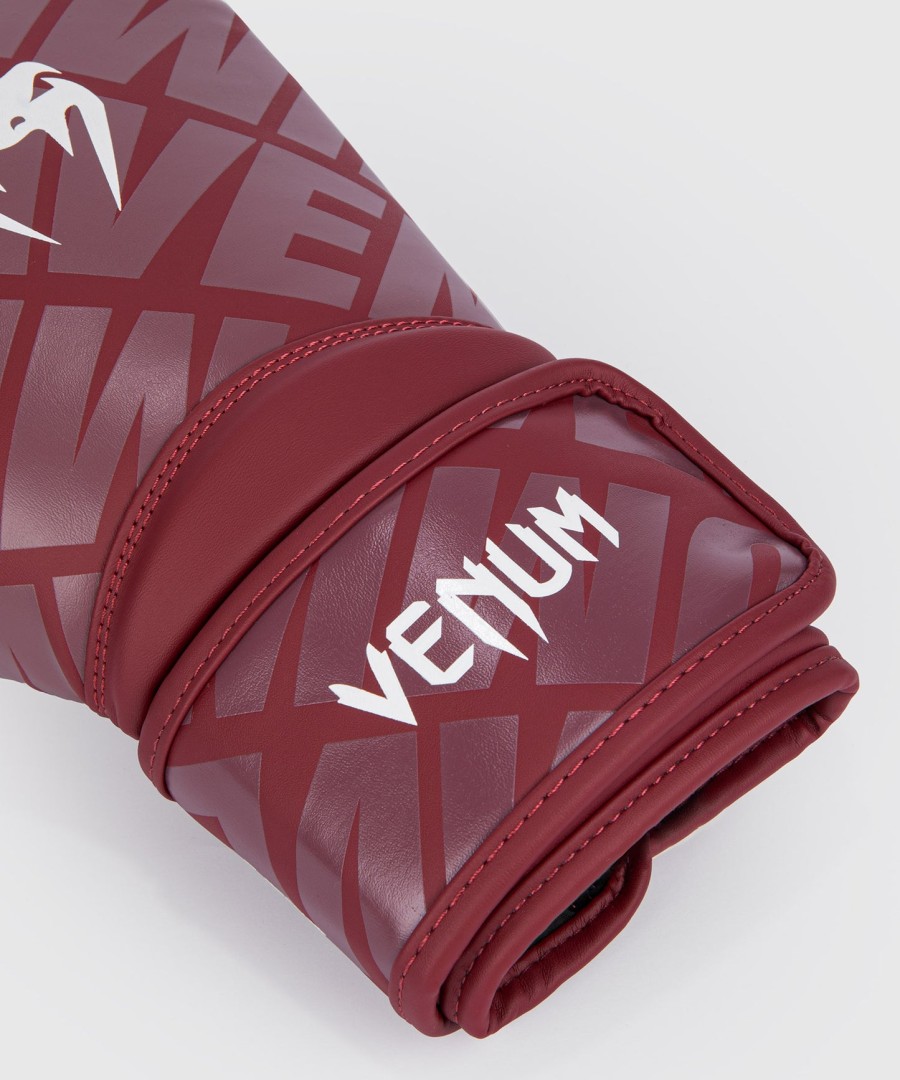 venum contender 1.5 xt boxing gloves burgundywhite