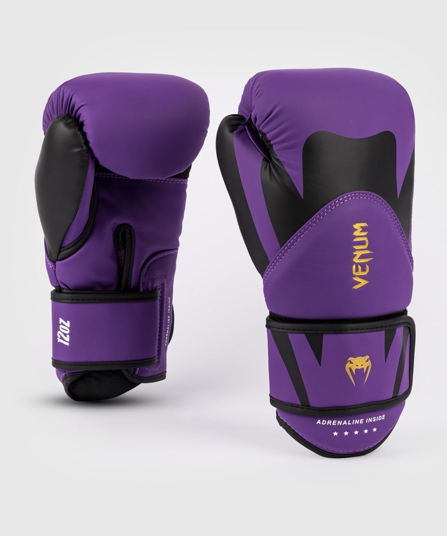 venum challenger 4.0 boxing gloves - dark purple
