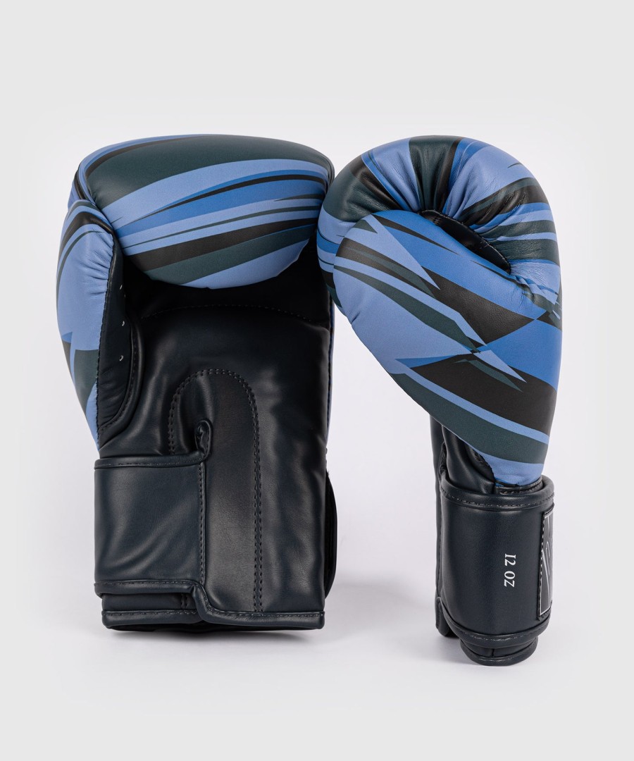 venum abyss boxing gloves - shadow blue