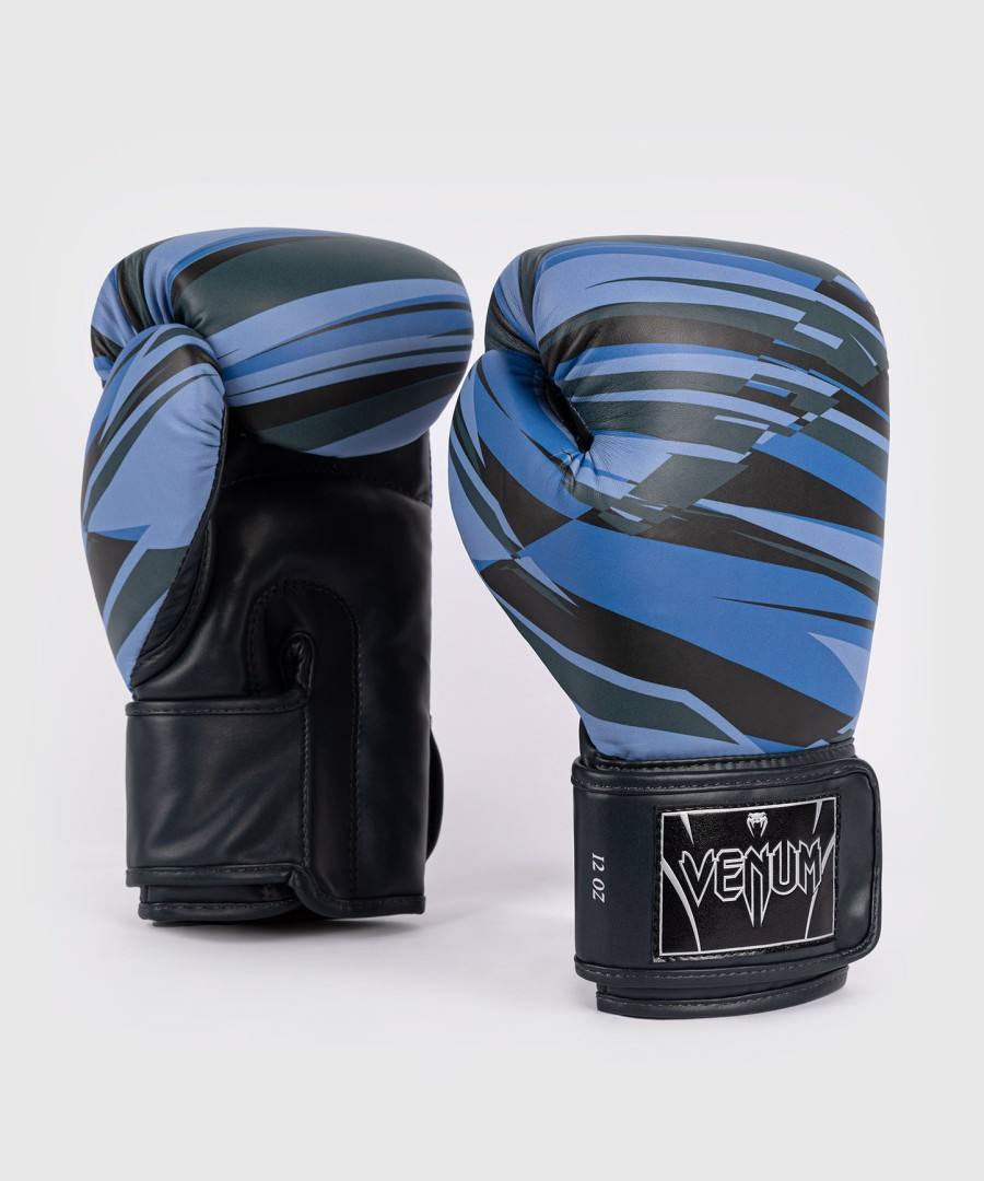 venum abyss boxing gloves - shadow blue