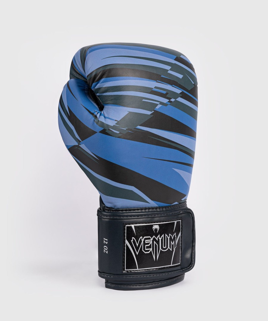 venum abyss boxing gloves - shadow blue