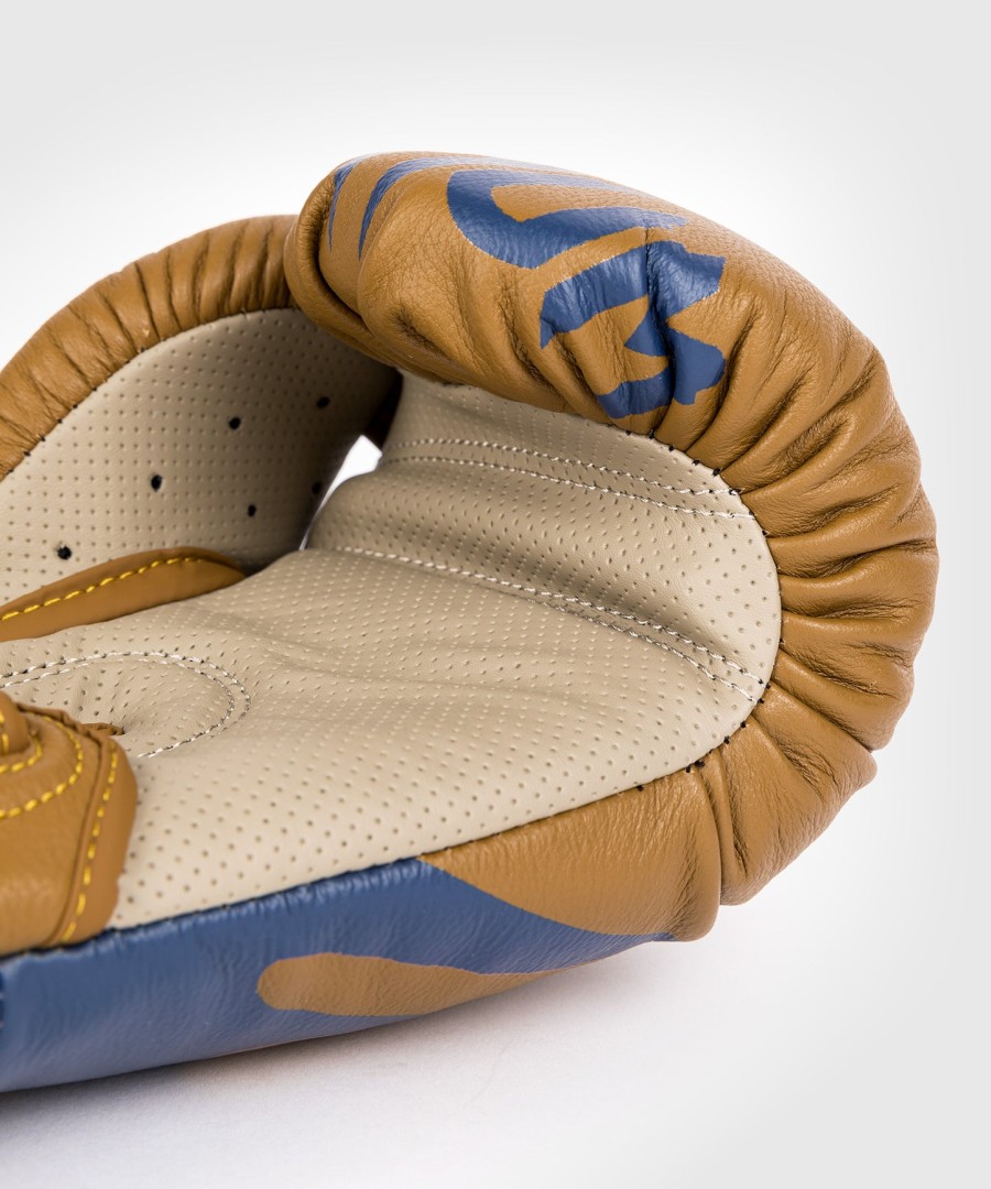 venum reverso boxing gloves - camel royal blue