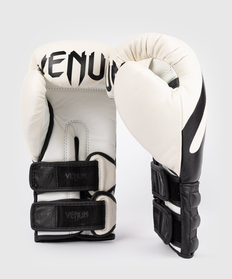 venum reverso boxing gloves - snow white black