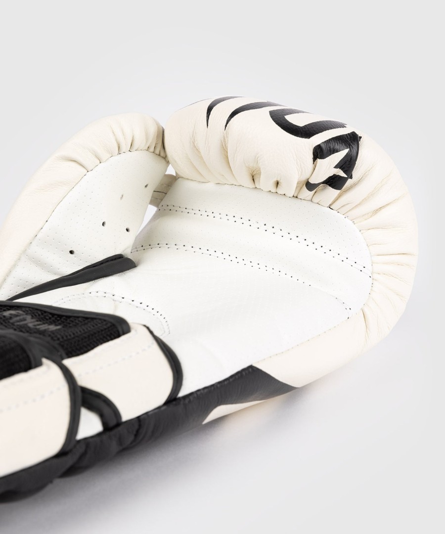 venum reverso boxing gloves - snow white black