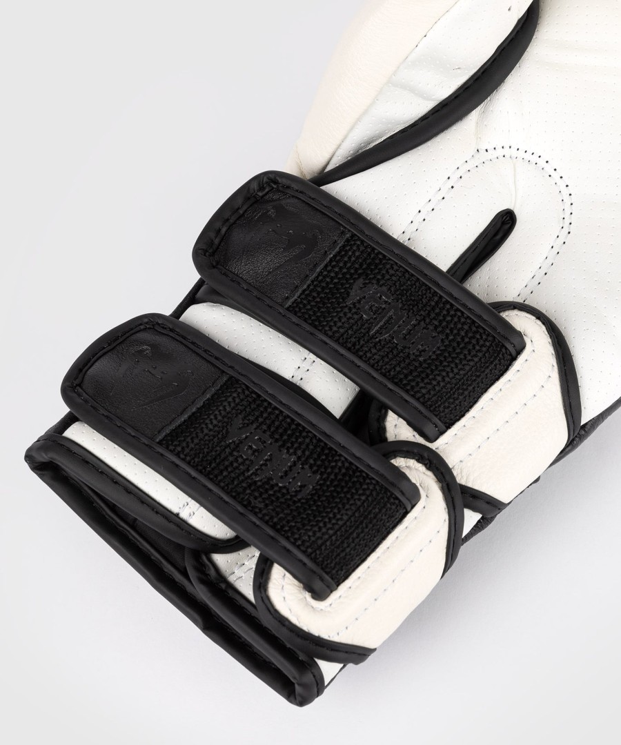 venum reverso boxing gloves - snow white black