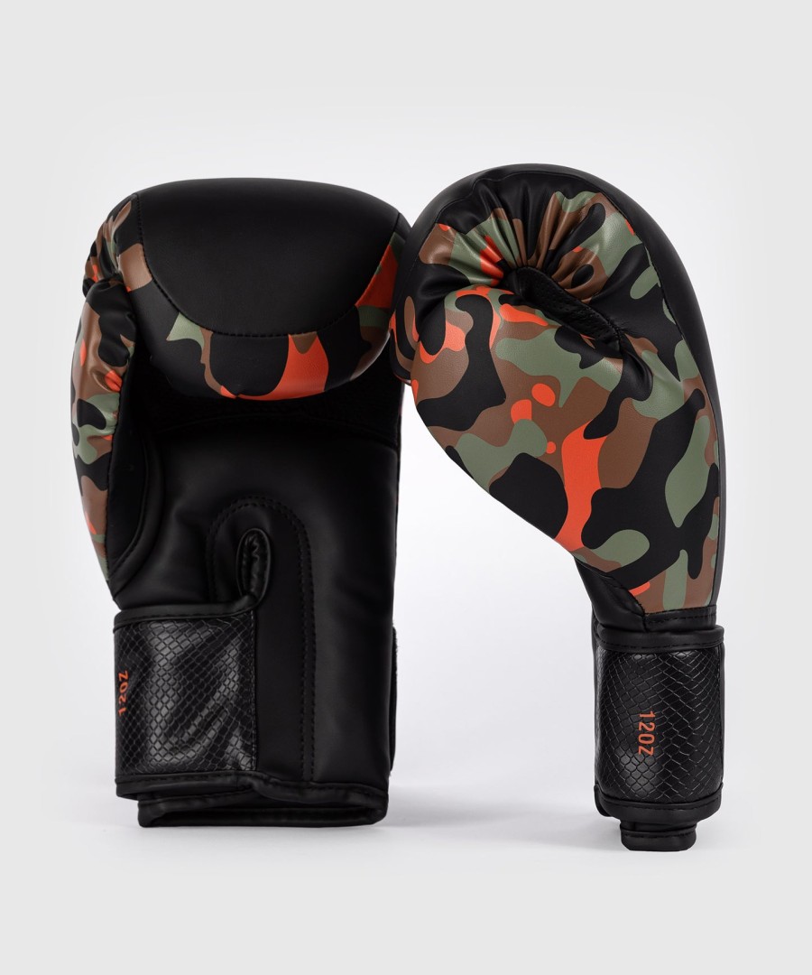 venum jungle ops boxing gloves - canyon camo