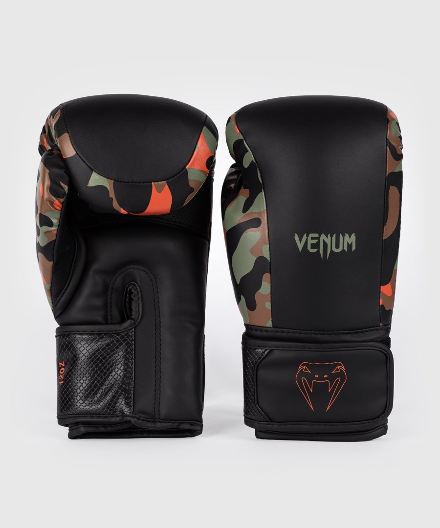 venum jungle ops boxing gloves - canyon camo