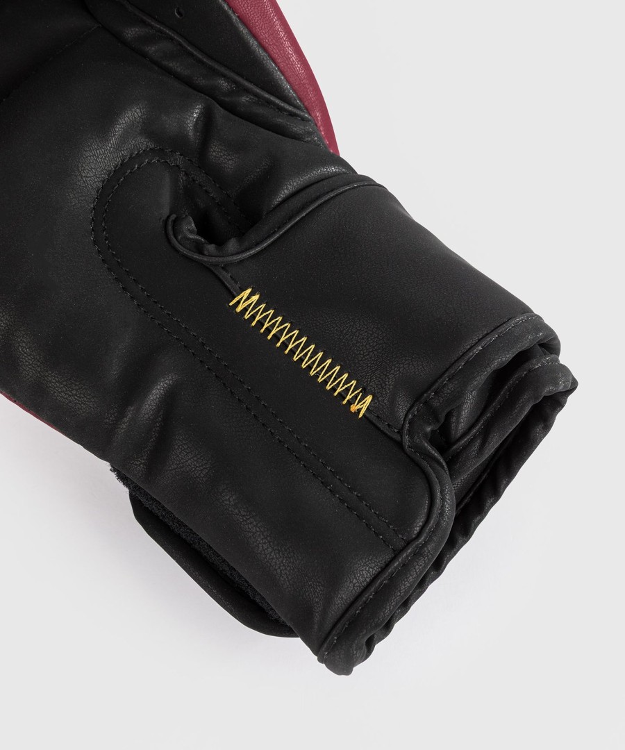 venum tactical xt boxing gloves - blackburgundygold