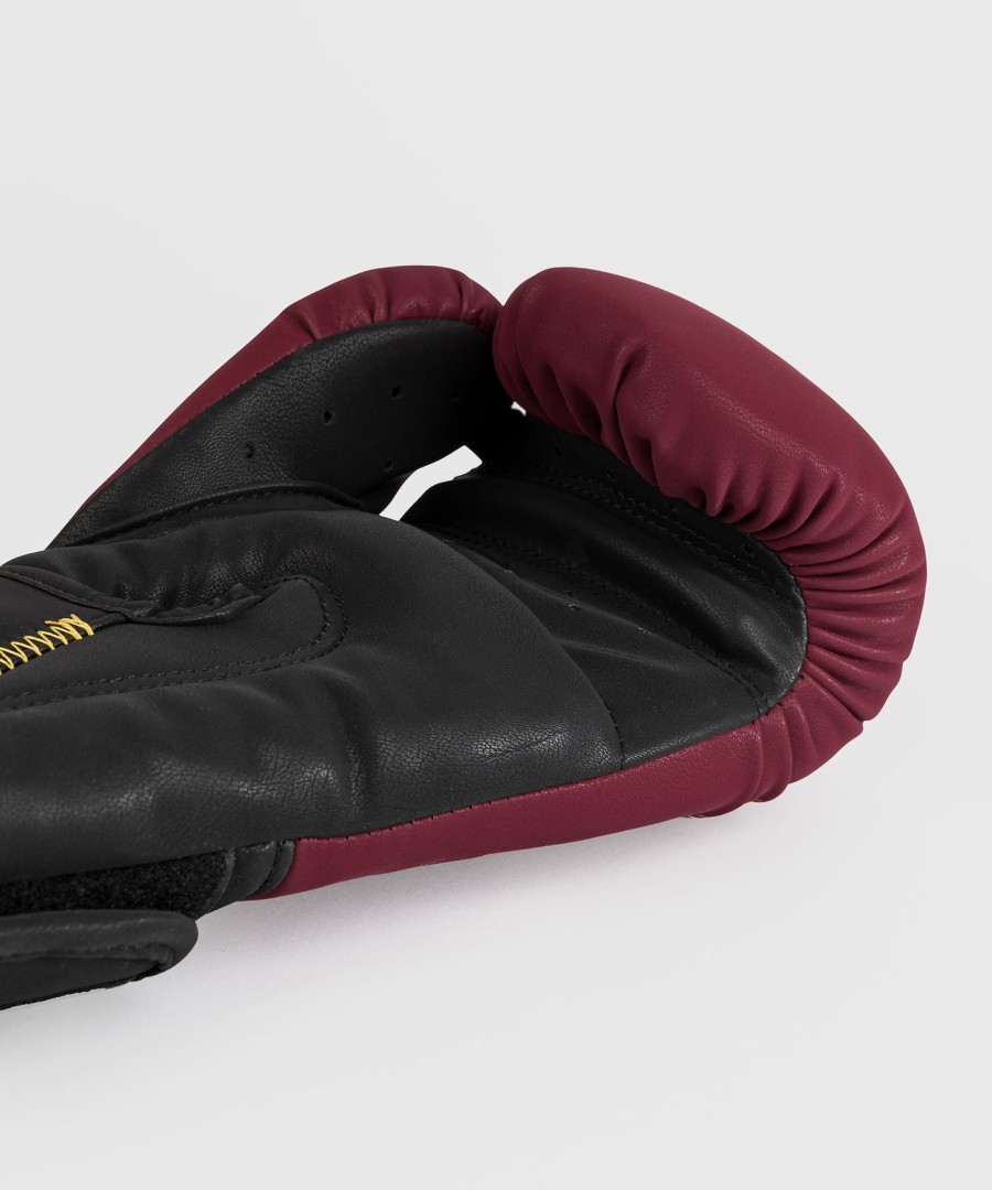 venum tactical xt boxing gloves - blackburgundygold