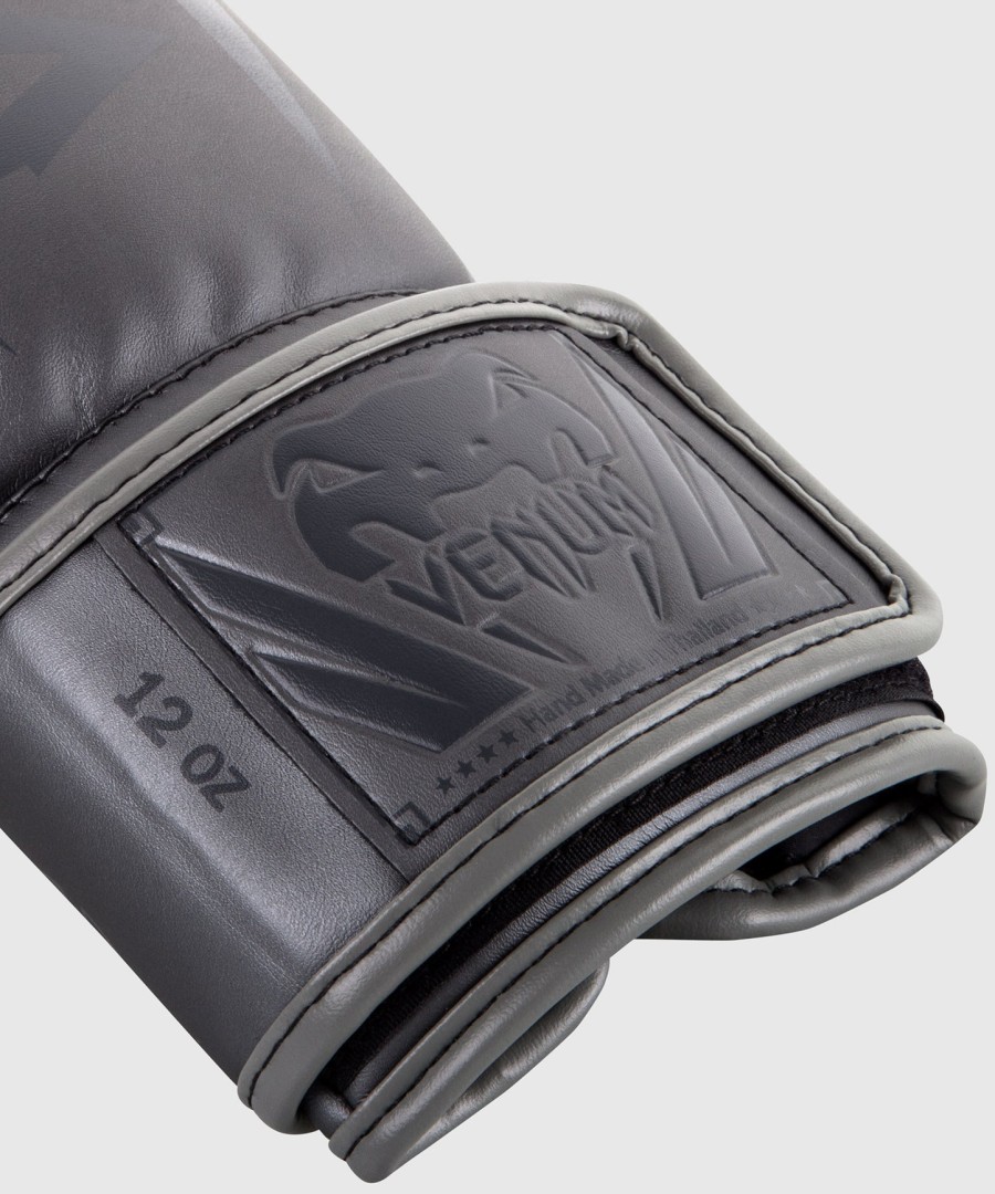 venum elite boxing gloves - greygrey