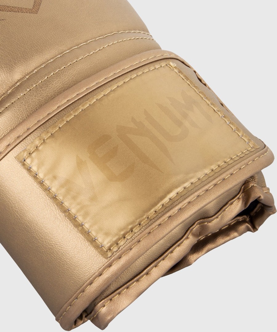 venum contender boxing gloves - goldgold