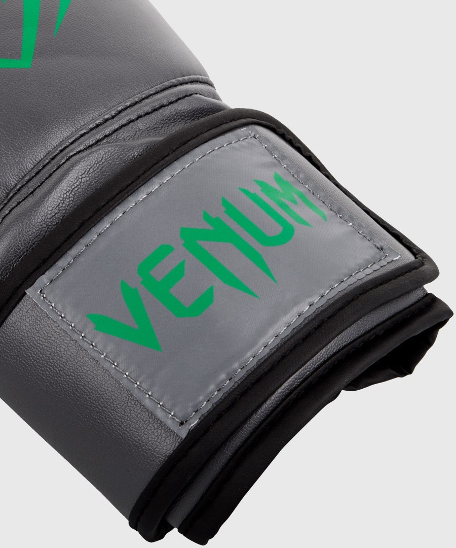 venum contender boxing gloves - greygreen-black