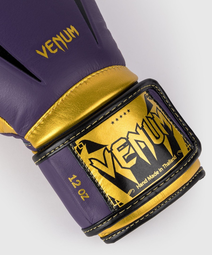 venum giant 3.0 boxing gloves - dark purplegold - special edition