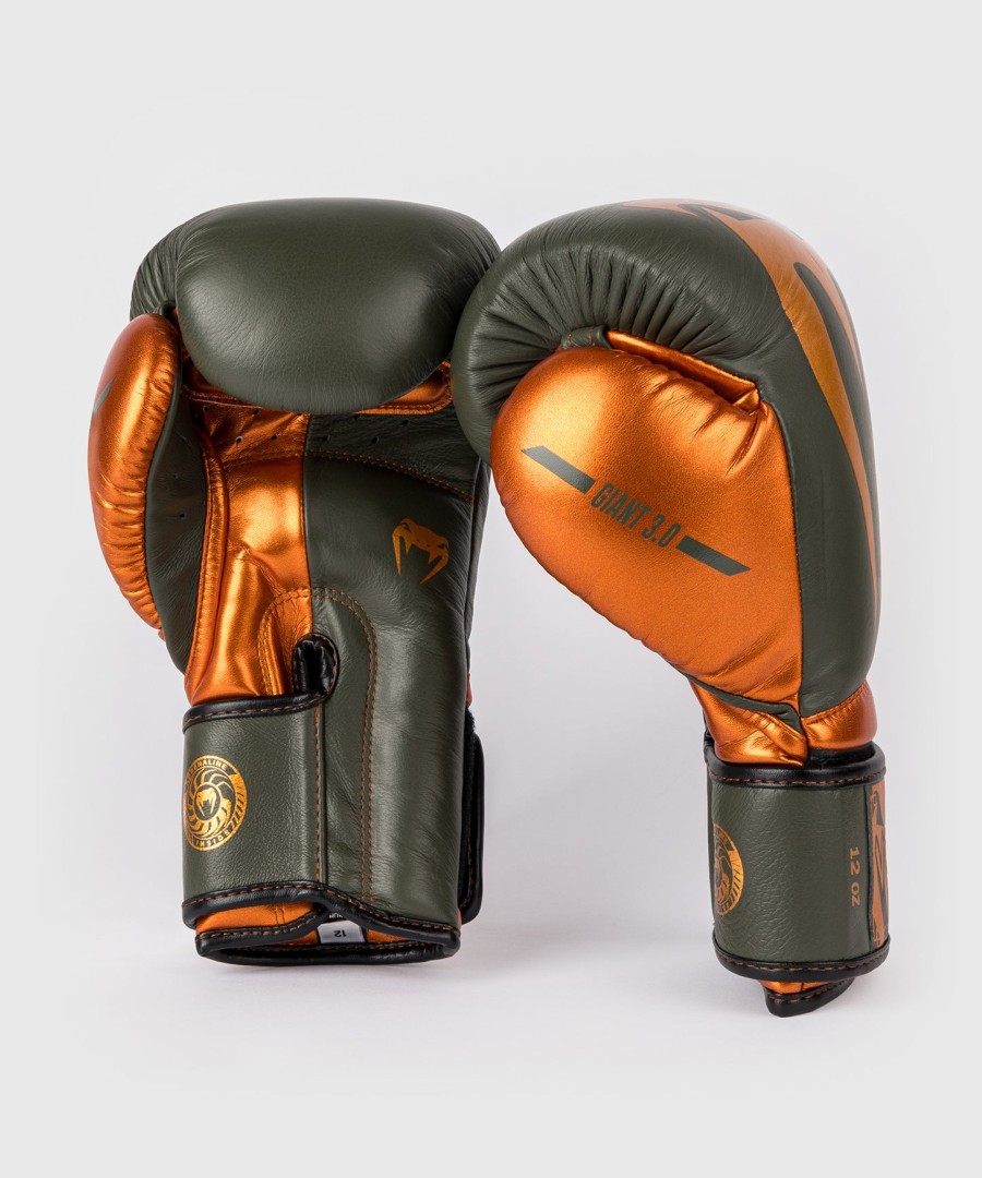 venum giant 3.0 boxing gloves - khakibronze - special edition