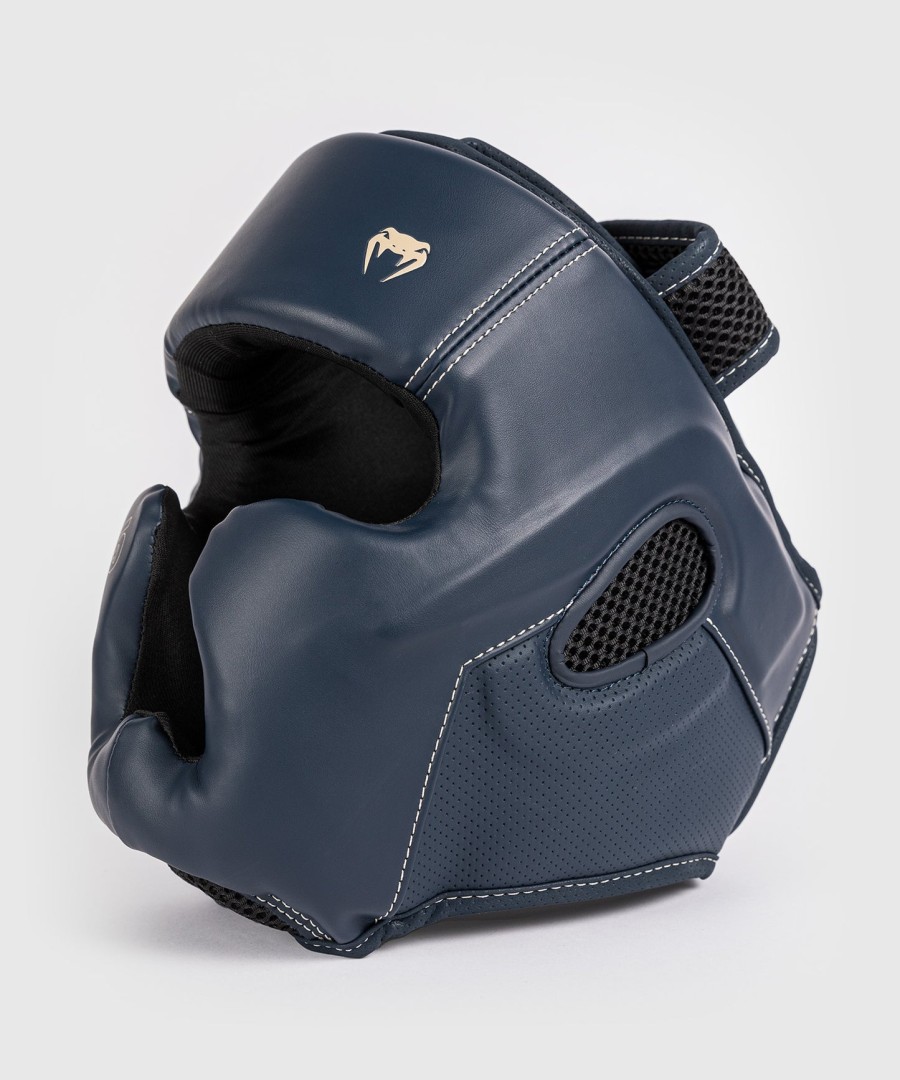 venum impact evo headgear - icy blue