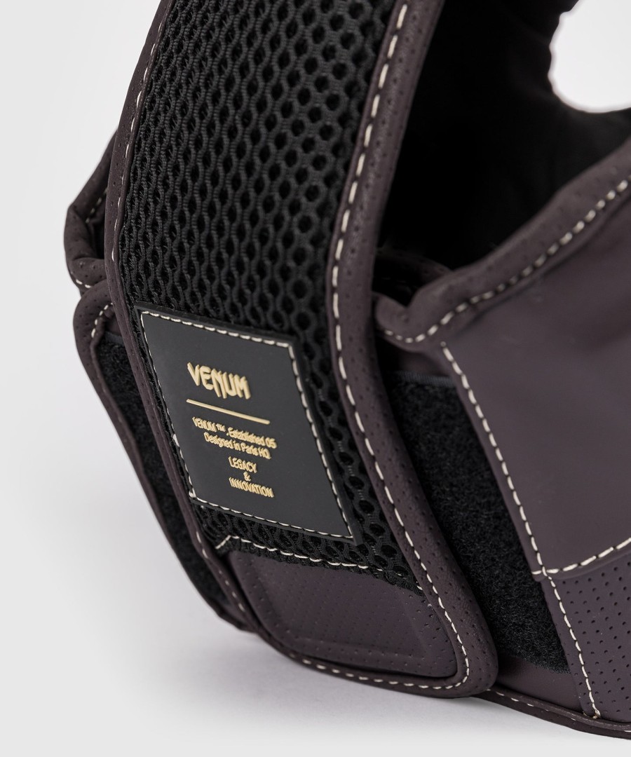 venum impact evo headgear - chocolate